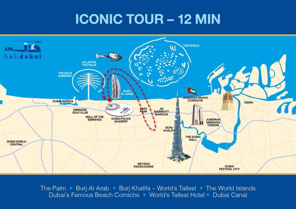 12-mins Iconic Ride, Dubai, UAE | Helidubai | Helicopter tour | Helicopter tour Dubai | Helicopter tour in Dubai | Helicopter Ride Dubai | Helicopter Ride in UAE | Dubai Helicopter Tour | Helicopter tour Over Dubai