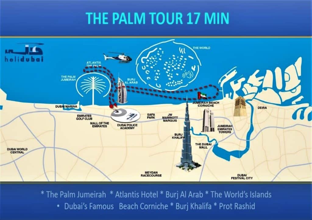 17-Mins Palm Tour, Dubai, UAE | Helidubai | Helicopter tour | Helicopter tour Dubai | Helicopter tour in Dubai | Helicopter Ride Dubai | Helicopter Ride in UAE | Dubai Helicopter Tour | Helicopter tour Over Dubai