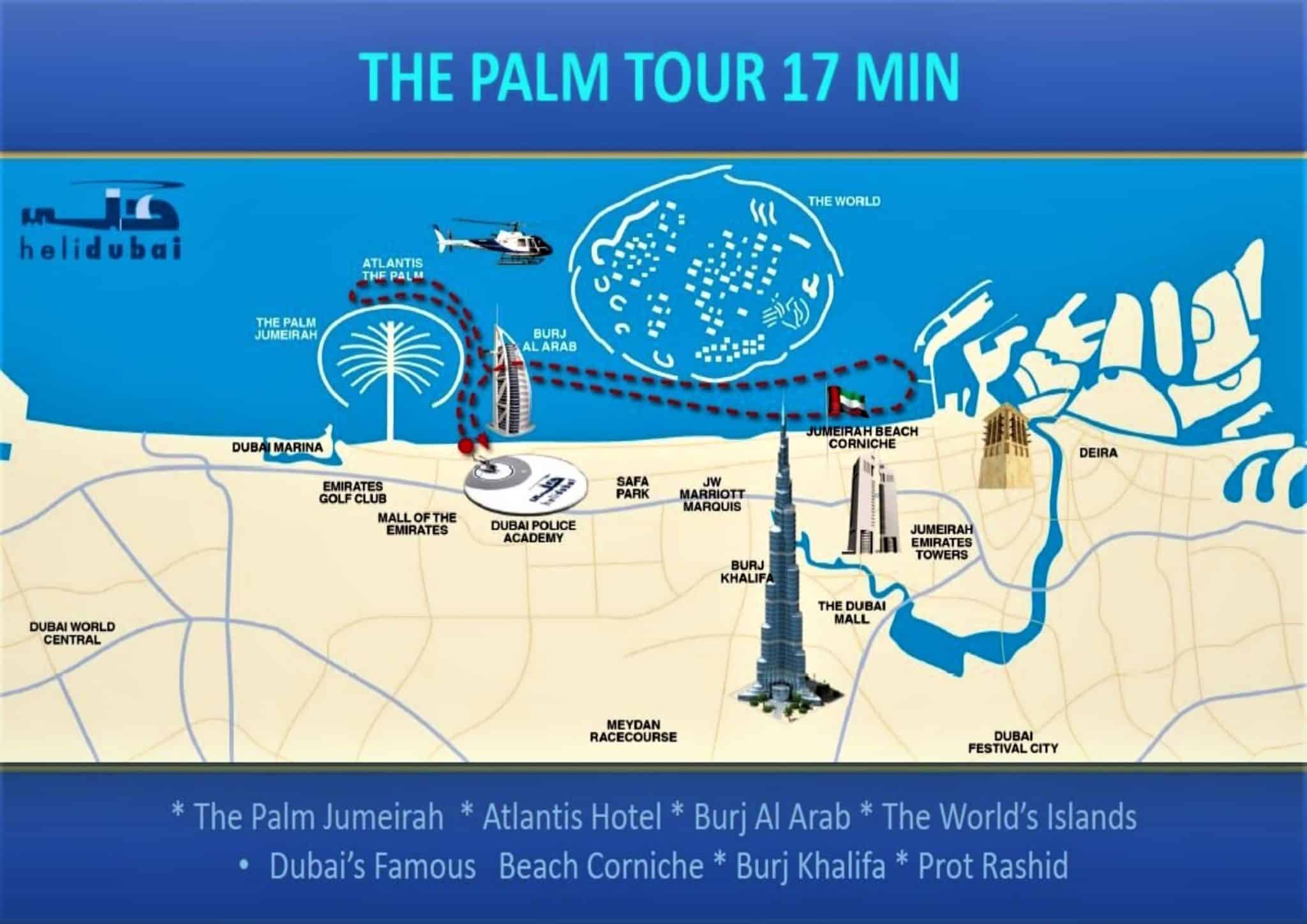 17-Mins Palm Tour, Dubai, UAE | Helidubai | Helicopter tour | Helicopter tour Dubai | Helicopter tour in Dubai | Helicopter Ride Dubai | Helicopter Ride in UAE | Dubai Helicopter Tour | Helicopter tour Over Dubai